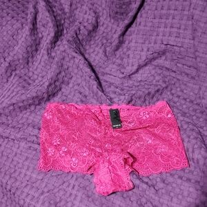 Torrid Pink Lace Panties